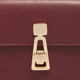 GABRIELA HEARST - Concerta Card Wallet in Bordeaux & Pink Leather