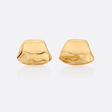 BROCHU WALKER - Golden Waves Molten Cuff Earrings