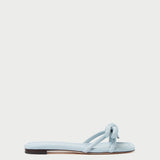 Roeffler Randall - Hadley Blue Leather Bow Sandal