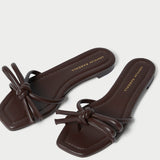 Loeffler Randall - Hadley Chocolate Bow Sandal