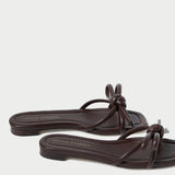 Loeffler Randall - Hadley Chocolate Bow Sandal