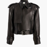 Khaite - Hammond Jacket in Black Leather