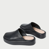 Roeffler Randall - Haven Black Leather Mule