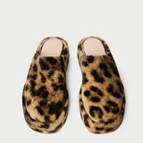 Roeffler Randall - Haven Leopard Velvet Mule