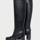 Roeffler Randall - Heidi Black Leather Tall Boot