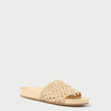 Roeffler Randall - Henri Natural Crochet Leather Sandal