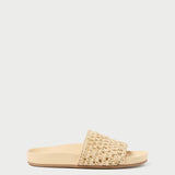 Roeffler Randall - Henri Natural Crochet Leather Sandal