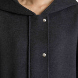 Khaite - Hessner Coat in Charcoal