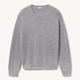 ETERNE - James Cashmere Sweater Heather Grey