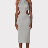 Herve Leger - HERVÉ LÉGER X LAW ROACH DAYA Sheer Layered Midi Dress