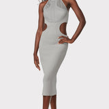 Herve Leger - HERVÉ LÉGER X LAW ROACH DAYA Sheer Layered Midi Dress