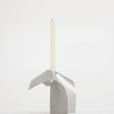 ROHE - Stainless steel candle holder | Stainless steel