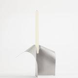 ROHE - Stainless steel candle holder | Stainless steel