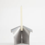 ROHE - Stainless steel candle holder | Stainless steel