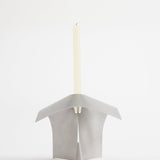 ROHE - Stainless steel candle holder | Stainless steel