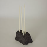 ROHE - Sculptural Stone Candle Holder