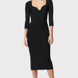 Herve Leger - ICON SWEETHEART MIDI DRESS