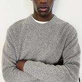 FRAME - Cashmere Crewneck Sweater -- Gris