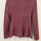 Alexandre Vauthier Pink & Black Checked Blazer Jacket FR 42 (UK 14)