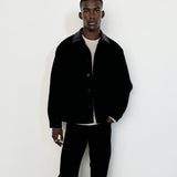 FRAME - Woolen Workwear Jacket -- Black