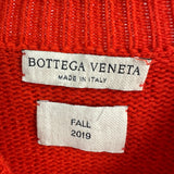 Bottega Veneta Orange Fall 2019 Wool Cut-Out Midi Dress IT 38 (UK 6)