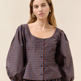 Roeffler Randall - Isa Plaid Blouse