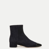 Veronica Beard - Cecile Suede Cap-Toe Bootie