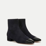 Veronica Beard - Cecile Suede Cap-Toe Bootie