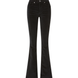 Veronica Beard - Beverly Velvet Skinny-Flare Pant