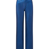 Veronica Beard - Dylan Metallic Straight-Leg Jean