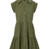 Veronica Beard - Trisha Cotton Shirtdress