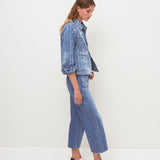 Veronica Beard - Dahl Acid-Washed Denim Chore Jacket