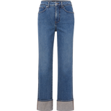 Veronica Beard - Dylan Cuffed Straight-Leg Jean