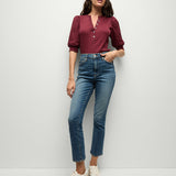 Veronica Beard - Ryleigh Slim Straight-Leg Jean