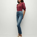 Veronica Beard - Ryleigh Slim Straight-Leg Jean