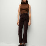 Veronica Beard - Carson Velvet Ankle Flare Pant