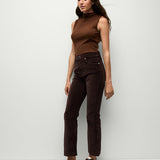 Veronica Beard - Carson Velvet Ankle Flare Pant