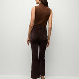 Veronica Beard - Carson Velvet Ankle Flare Pant