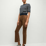 Veronica Beard - Carson Corduroy Off-Duty Kick-Flare Pant