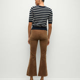 Veronica Beard - Carson Corduroy Off-Duty Kick-Flare Pant