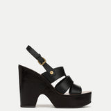 Veronica Beard - Peony Leather Platform Sandal