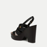 Veronica Beard - Peony Leather Platform Sandal