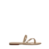 Veronica Beard - Marthe Metallic Leather Sandal