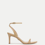 Veronica Beard - Sylvie Leather Ankle-Strap Stiletto Sandal