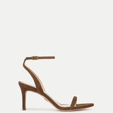 Veronica Beard - Sylvie Suede Ankle-Strap Stiletto Sandal