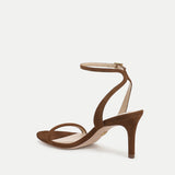 Veronica Beard - Sylvie Suede Ankle-Strap Stiletto Sandal