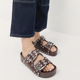 Loeffler Randall - Jack Espresso Studded Sandal