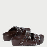 Loeffler Randall - Jack Espresso Studded Sandal