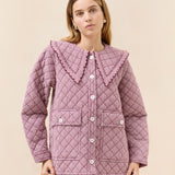 Roeffler Randall - James Maroon Gingham Workwear Jacket