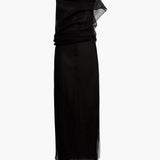 Khaite - Jeanty Dress in Black